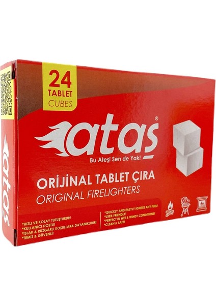 Ataş Tutuşturucu Tablet Çıra