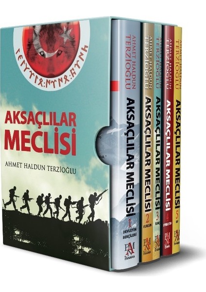 Aksaçlılar Meclisi 1 - 2 - 3 - 4 - 5 Kutulu Set - Ahmet Haldun Terzioğlu