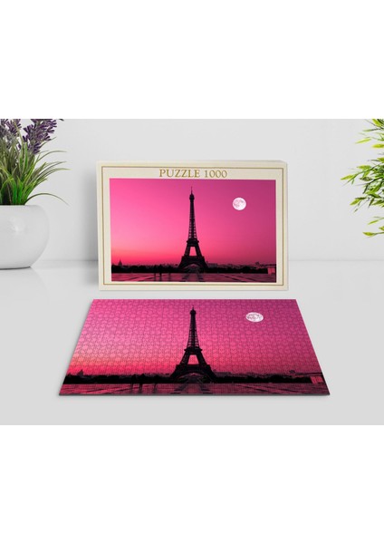 Paris Manzara 1000 Parça Profesyonel Puzzle-12