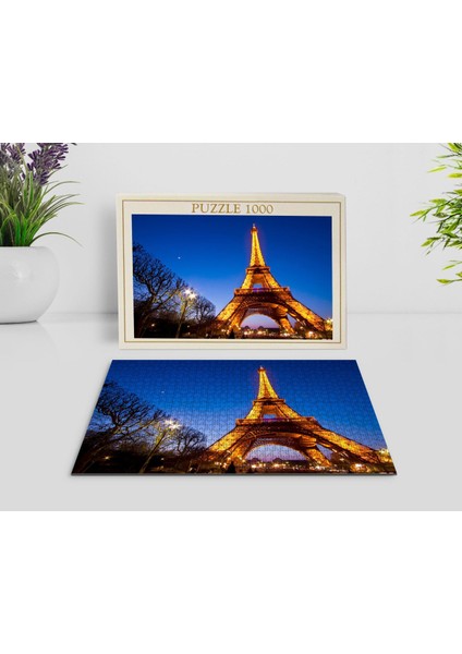 Paris Manzara 1000 Parça Profesyonel Puzzle-6