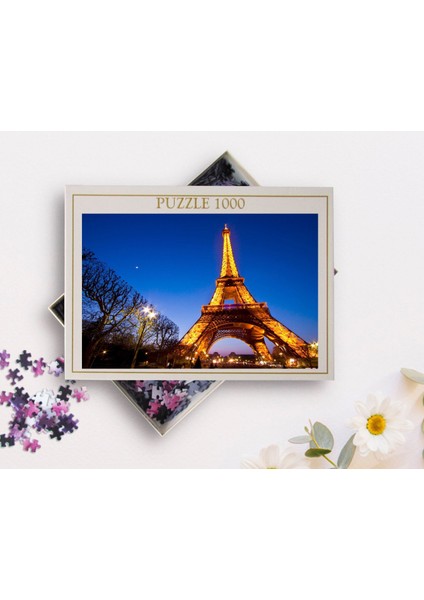 Paris Manzara 1000 Parça Profesyonel Puzzle-6 fiyatları