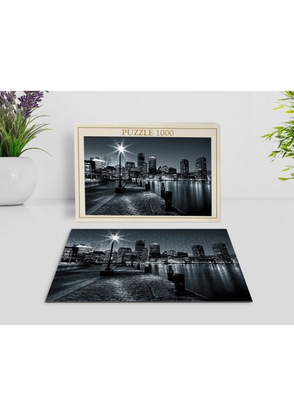 New York Manzara 1000 Parça Profesyonel Puzzle-3