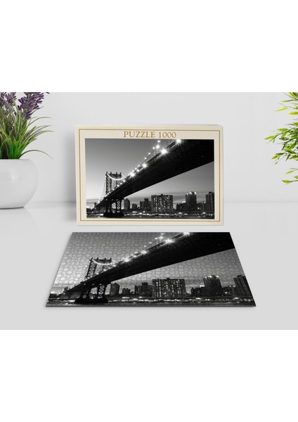 New York Manzara 1000 Parça Profesyonel Puzzle-10