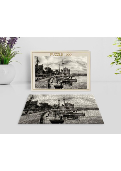 Bk Istanbul Ortaköy 1000 Parça Profesyonel Puzzle-1