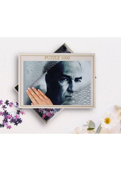 Atatürk Tasarımlı 1000 Parça Profesyonel Puzzle-47 fiyatları