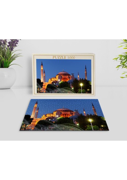 Istanbul Manzara 1000 Parça Profesyonel Puzzle-20