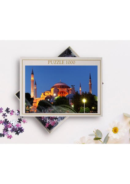 Istanbul Manzara 1000 Parça Profesyonel Puzzle-20