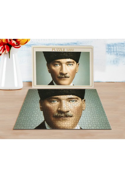 Bk Atatürk Tasarımlı 1000 Parça Profesyonel Puzzle-8