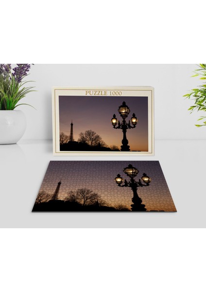 Paris Manzara 1000 Parça Profesyonel Puzzle-7
