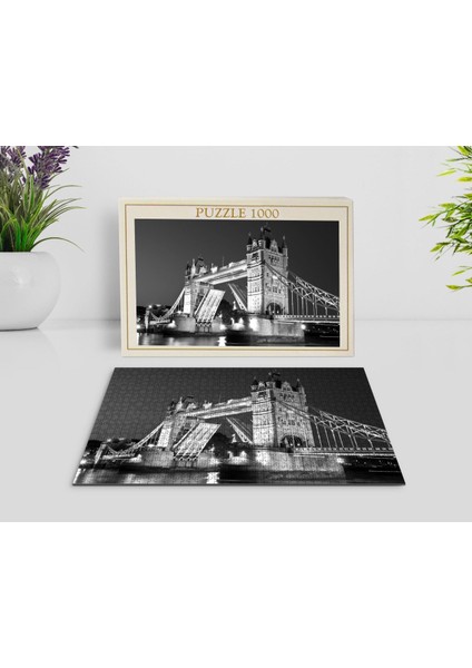 Londra Manzara 1000 Parça Profesyonel Puzzle-4