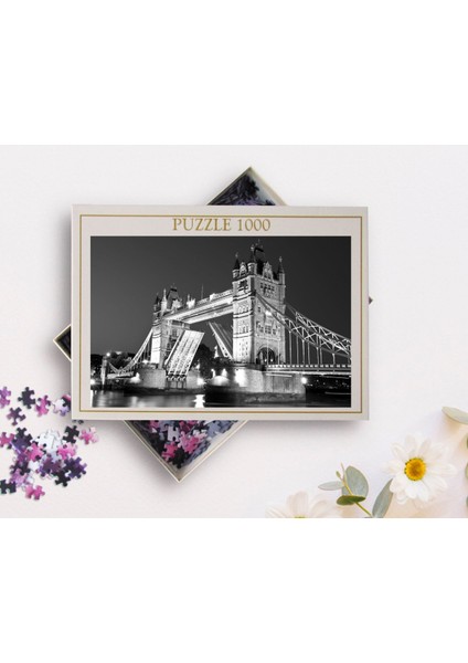 Londra Manzara 1000 Parça Profesyonel Puzzle-4 fiyatları