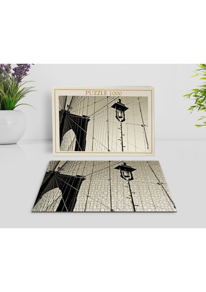 New York Manzara 1000 Parça Profesyonel Puzzle-13