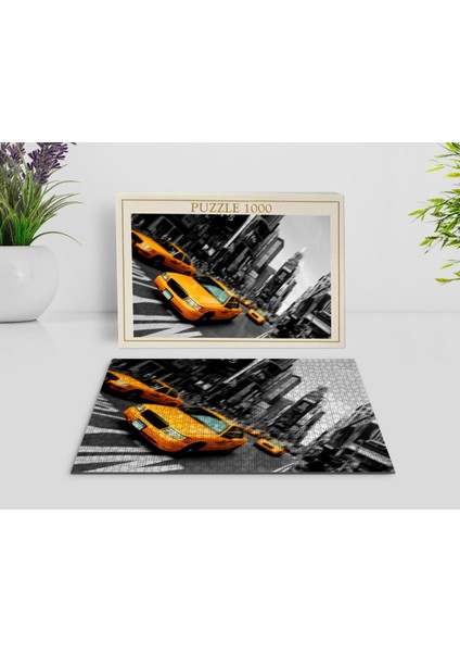New York Manzara 1000 Parça Profesyonel Puzzle-6