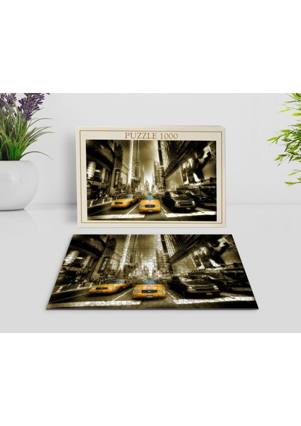 New York Manzara 1000 Parça Profesyonel Puzzle-4