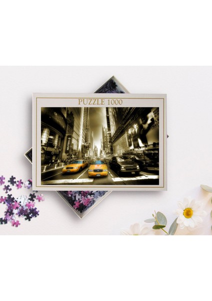 New York Manzara 1000 Parça Profesyonel Puzzle-4 fiyatları