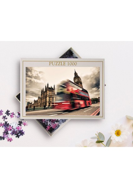 Londra Manzara 1000 Parça Profesyonel Puzzle-18 fiyatları