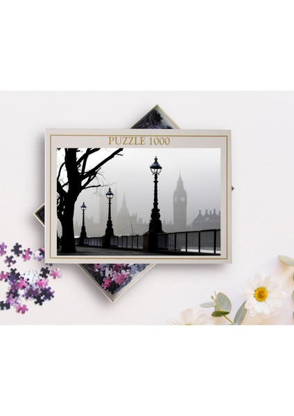 Londra Manzara 1000 Parça Profesyonel Puzzle-7 fiyatları
