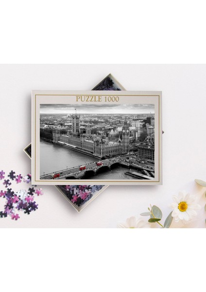 Londra Manzara 1000 Parça Profesyonel Puzzle-5 fiyatları