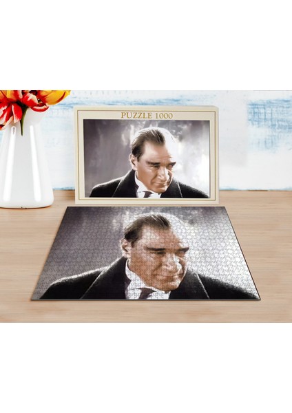 Bk Atatürk Tasarımlı 1000 Parça Profesyonel Puzzle-15