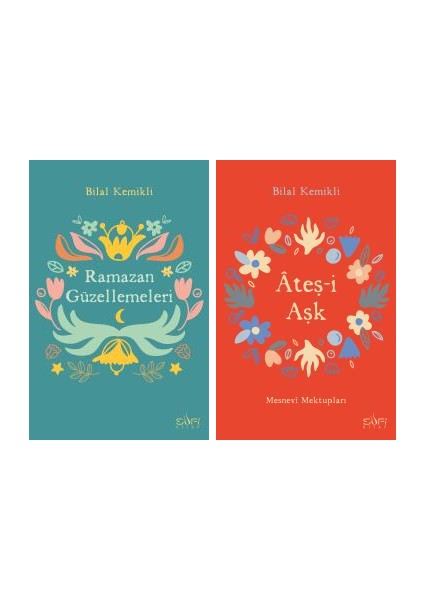Bilal Kemikli 2 Kitap Tasavvuf Seti / Ramazan Güzellemeleri - Ateş-I Aşk