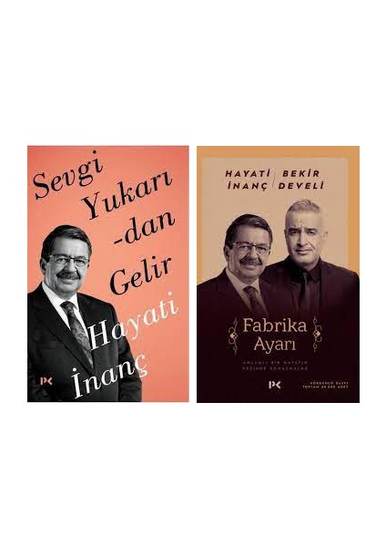 Sevgi Yukarıdan Gelir - Fabrika Ayarı - Hayati İnanç - 2 Kitap Set