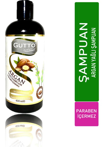 Argan Yağlı Bakım Şampuanı 400 ml