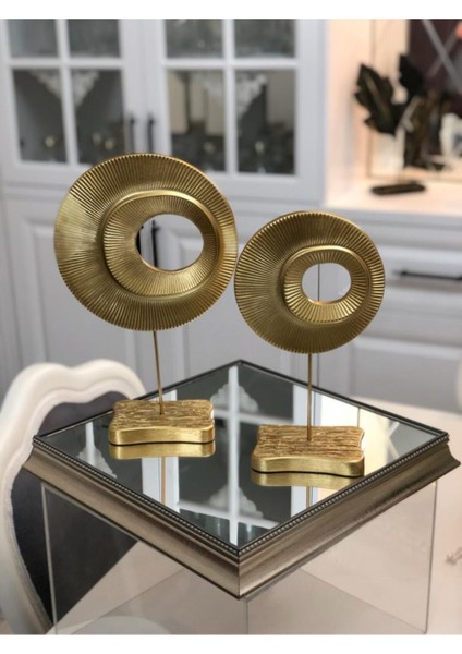 2'li Gold Halka Biblo