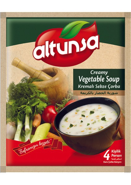 Hazır Çorba Kremalı Sebze 60 gr