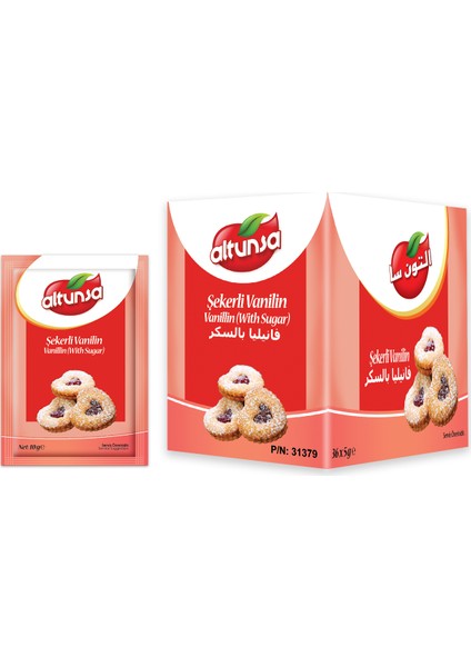 Şekerli Vanilin 5 gr x 36 Adet
