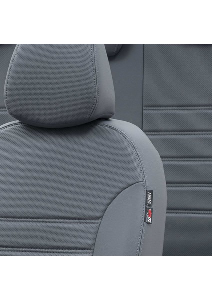 Skoda Scala 2019-2020 Özel Üretim Koltuk Kılıfı New York Design Füme