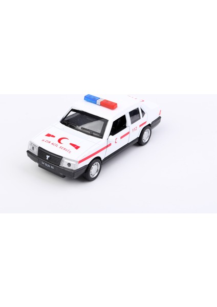 2'li Metal Sesli ve Işıklı Çek Bırak Kapıları Açılan Polis ve Ambulans Seti indirimleri