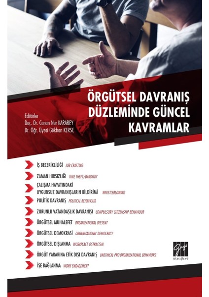 Örgütsel Davranış Düzleminde Güncel Kavramlar - Canan Nur Karabey