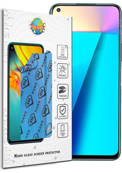 Infinix Note 7 Nano Ekran Koruyucu Kırılmaz Esnek Cam