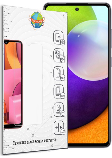 Samsung Galaxy A52 Temperli Ekran Koruyucu Kırılmaz Cam