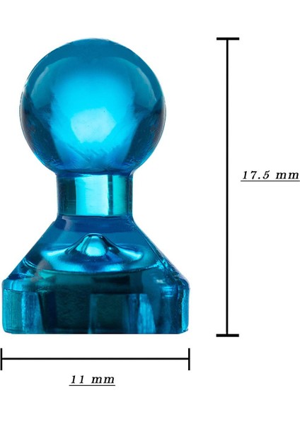 14 Adet Pano Mıknatısı - Güçlü Neodyum Mıknatıs - Pano Levha Magneti indirimleri