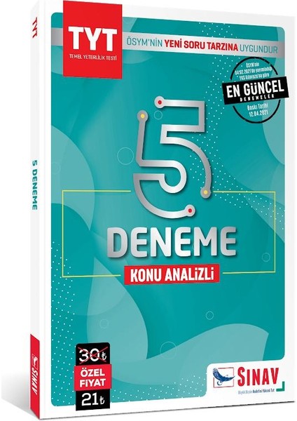 TYT Konu Analizli 5 Deneme