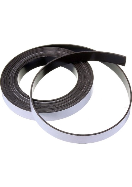Yapışkanlı Şerit Mıknatıs Magnet En: 20 mm Boy: 2 m