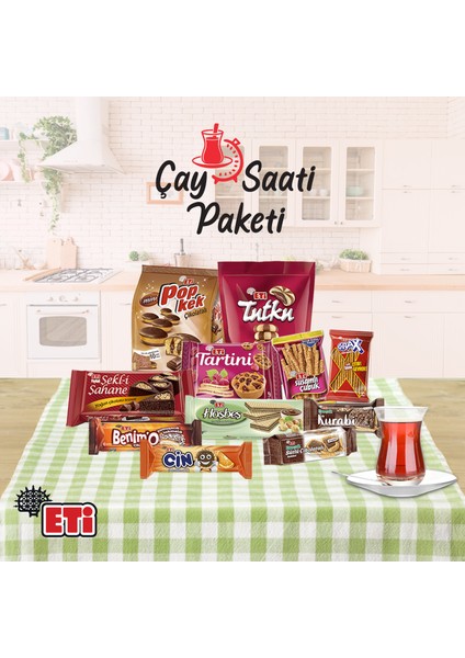 Çay Saati Paketi 16'lı