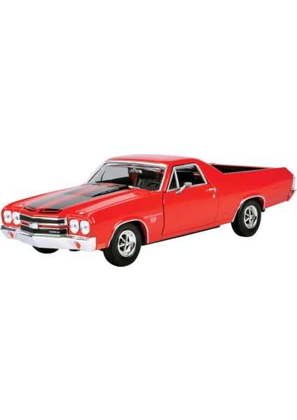 Motormax 1:24 1970 Chevy El Camino Kırmızı