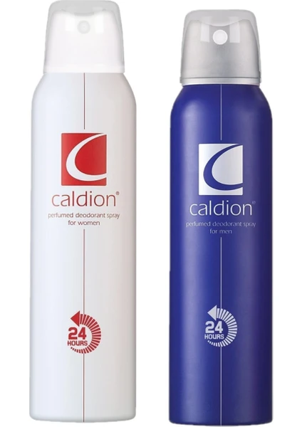 Caldıon Erkek Deodorant 150ML + Caldıon Kadın Deodorant Spray 150ML