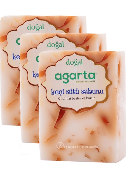 Keçi Sütü Sabunu Doğal El Yapımı 150 gr x 3