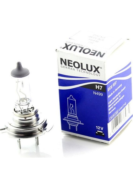 H7 12V 55W Standart Halogen Ampul