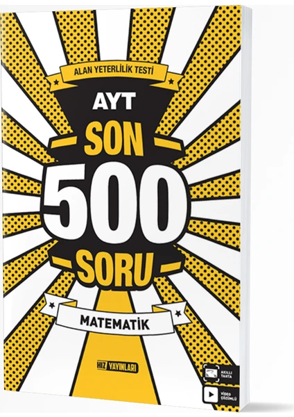 Hız Yayınları AYT Son 500 Soru Matematik