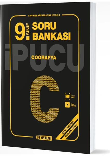 Hız Yayınları 9. Sınıf Coğrafya Ipucu Soru Bankası