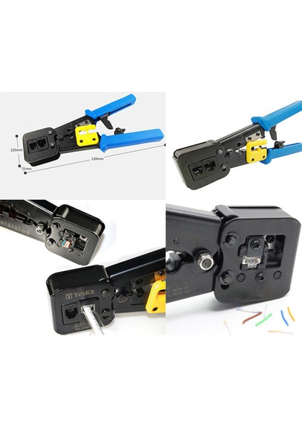 Ez Crımpıng Tool RJ11 RJ45 Yeni Nesil Pense