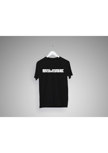 Savage Baskılı Kadın T-Shirt