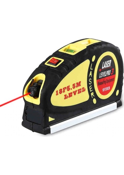 Laser Level Pro 3 Su Terazili Hizalama Fonksiyonlu Lazermetre