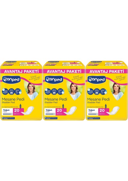 Mesane Pedi Avantaj Pk Klasik L-Büyük Boy Yoğun 60 Adet