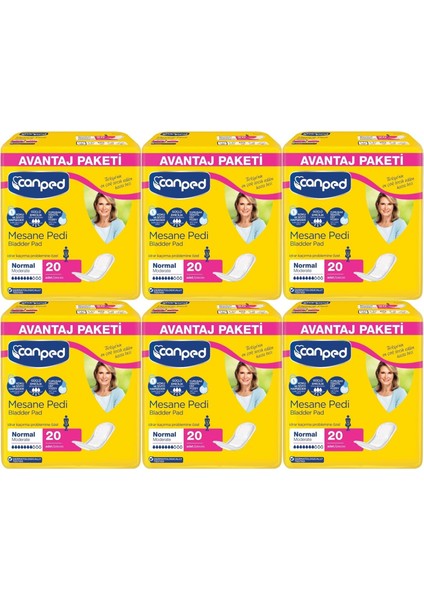 Mesane Pedi Avantaj Pk Klasik M-Orta Boy Normal 120 Adet