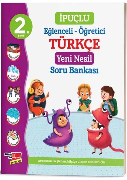 2.Sınıf İpuçlu Türkçe Yeni Nesil Soru Bankası